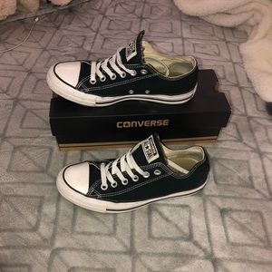 Used black and white converse